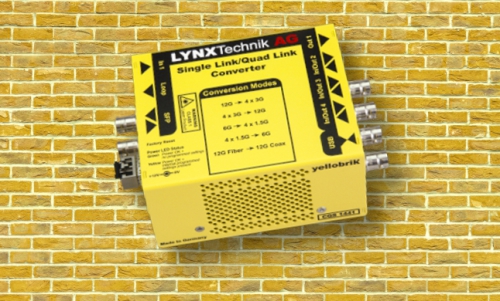 LYNX Technik Announces Bi-Directional 12G/3G Single-Link/Quad-Link Converter
